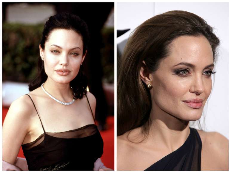 Angelina Jolie. Fotos: DFree e Everett Collection, Shutterstock