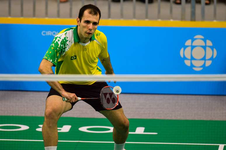 Daniel conquistou uma medalha de prata no badminton