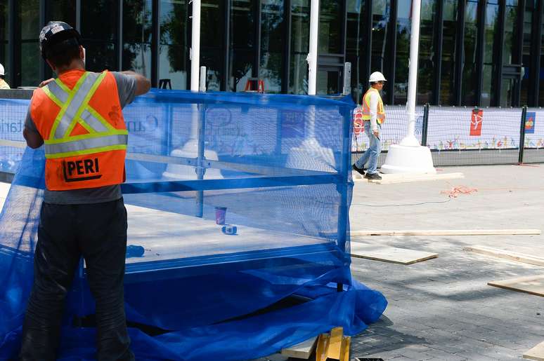 Toronto ainda faz obras em sede da vela