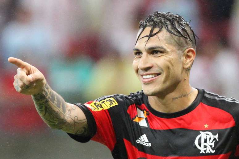 Paolo Guerrero no Flamengo: dois jogos, dois gols