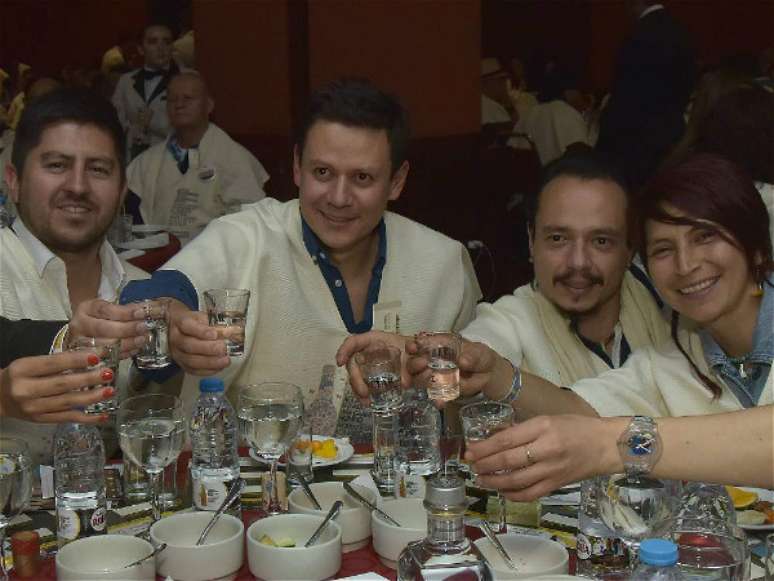 Evento teve 400 presentes, dos quais 257 degustaram a bebida, um das de mais populares na Col&ocirc;mbia
