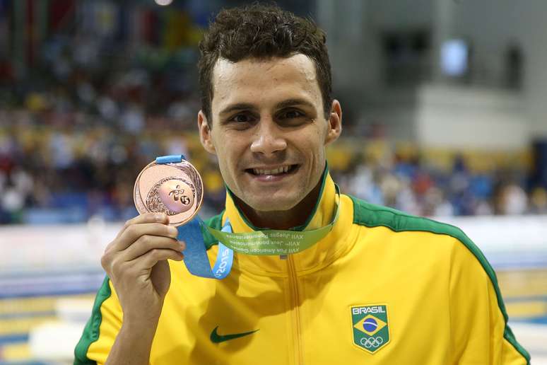 Leonardo de Deus conquistou o bronze nos 400 m