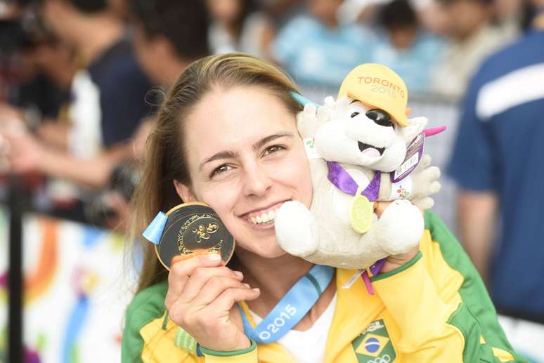 Patrícia foi campeã nos Jogos Pan-Americanos de Toronto