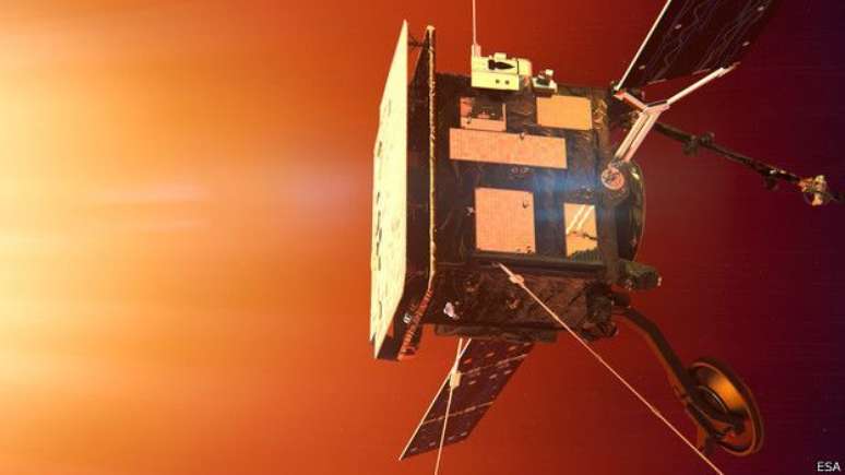 A sonda Solar Orbiter será submetida a temperaturas de 520 graus