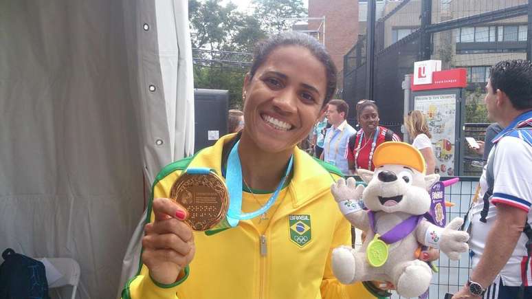 Juliana conquistou único ouro brasileiro no atletismo