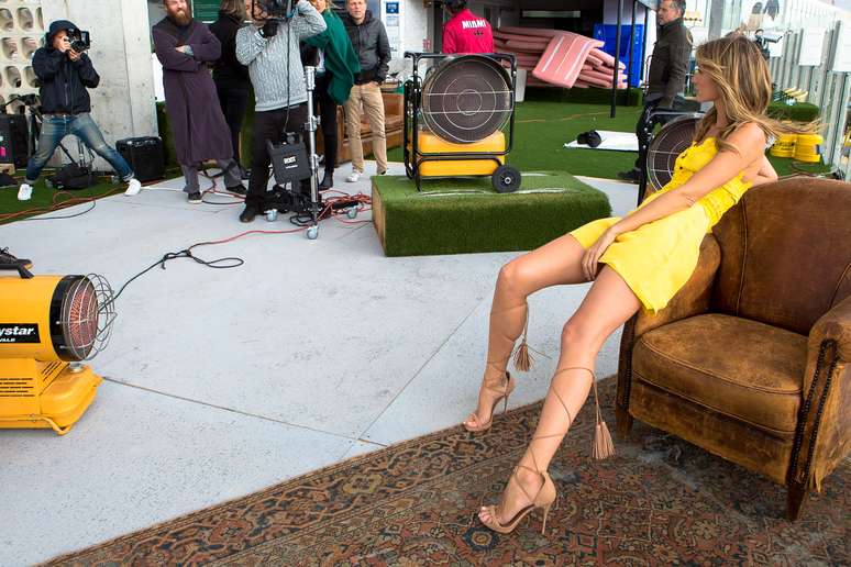 Gisele Bündchen volta a ser clicada para a Colcci