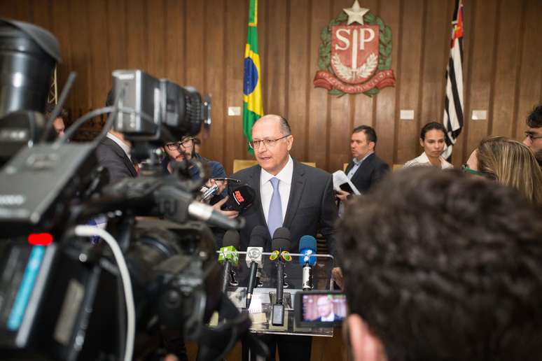 "Não tenho a menor ideia do que seja essa citação", disse Geraldo Alckmin