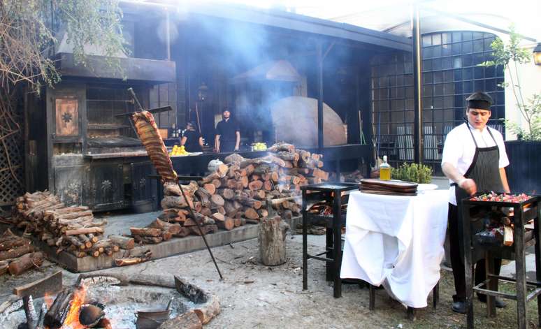 Parrillada argentina do restaurante 1884