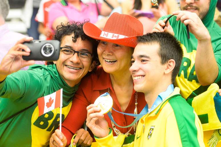 Brasileiros ganharam ouro na categoria masculina do tênis de mesa por equipes