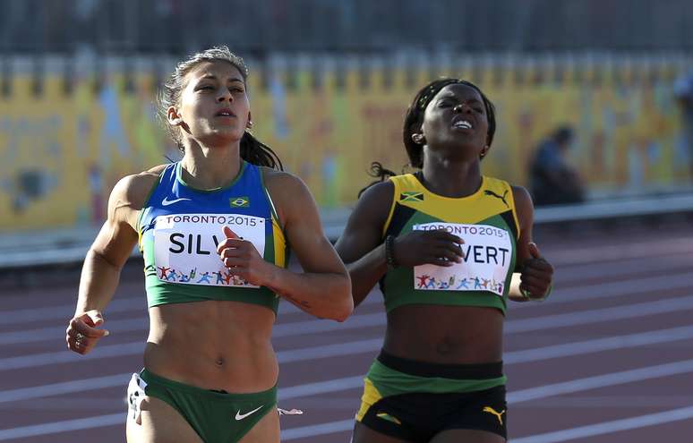 Ana Cláudia Lemos foi a sétima colocada nos 100 m dos Jogos Pan-Americanos de Toronto