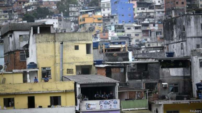 Favela da Rocinha, no Rio, foi cenário de caso recente de linchamento.