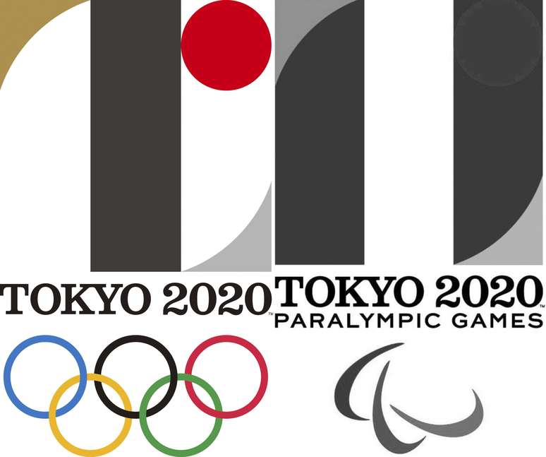 Confira os dois logos dos Jogos de Tóquio