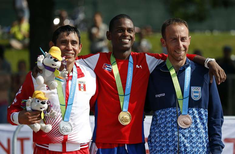 Cubano Richer Perez conquistou o ouro da maratona