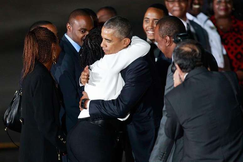 Obama encontrou sua meio-irmã no Quênia