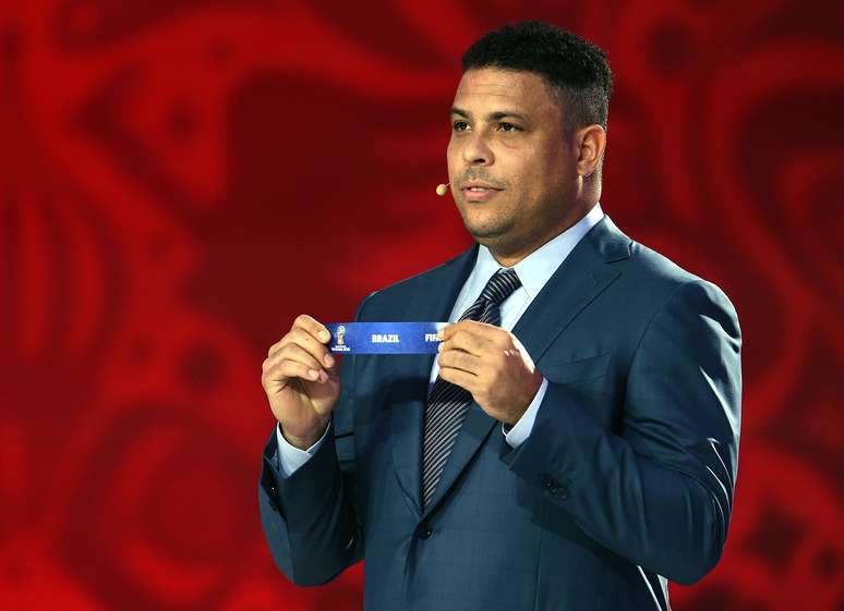 Ronaldo participou do sorteio das Eliminatórias da América do Sul