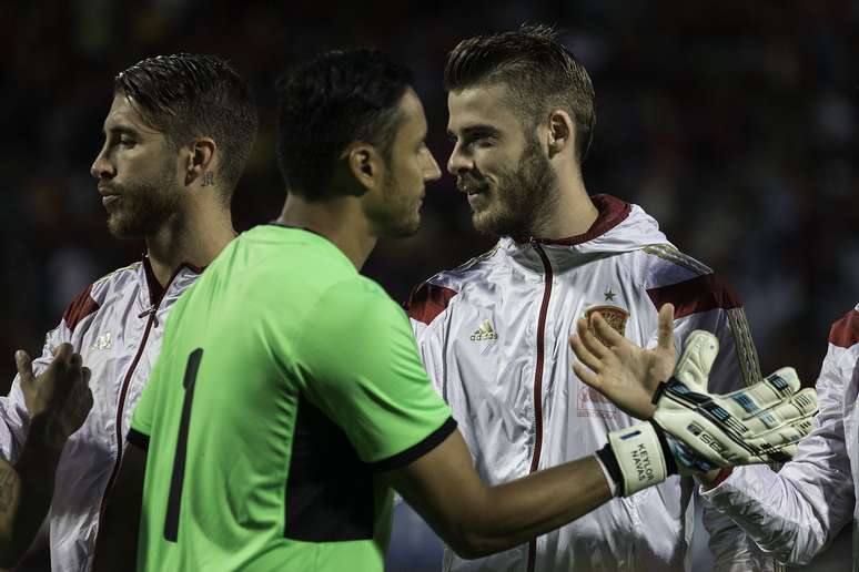 Keylor Navas e David De Gea: dois potenciais sucessores de Casillas no Real Madrid