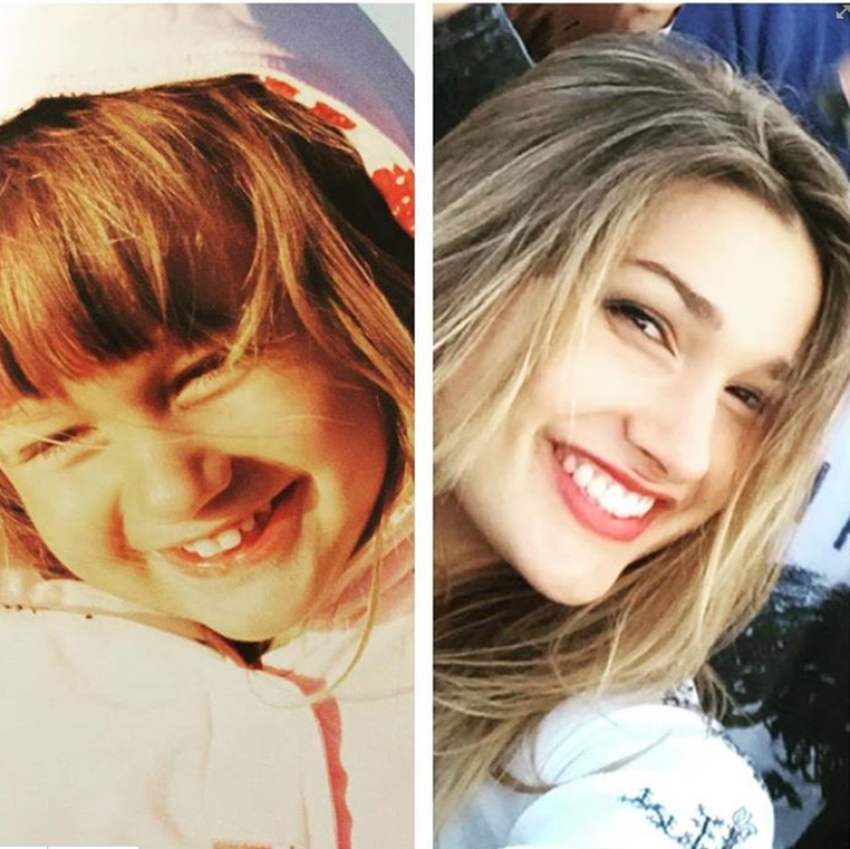 Xuxa posta fotos de Sasha em fases diferentes