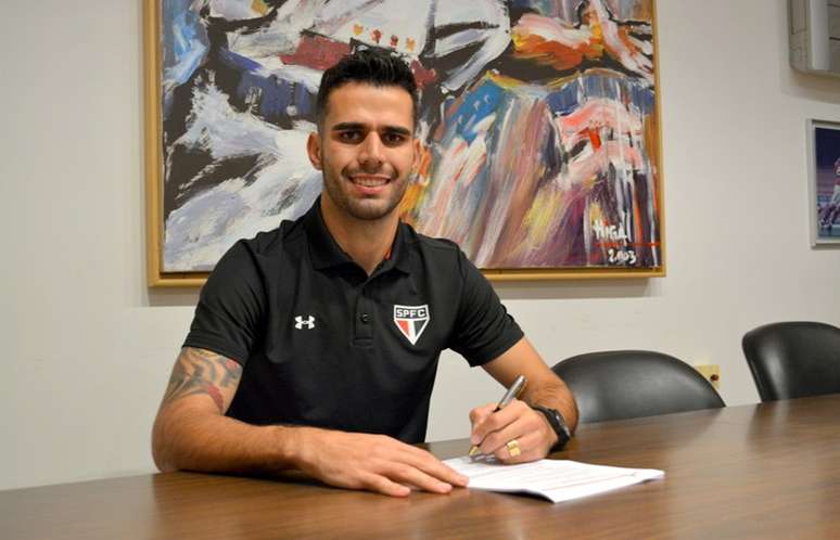 Luiz Eduardo tem contrato com o São Paulo até o fim de 2015