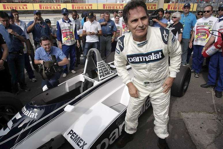 Nelson Piquet voltou a guiar Brabham de 1981 antes do GP do Brasil