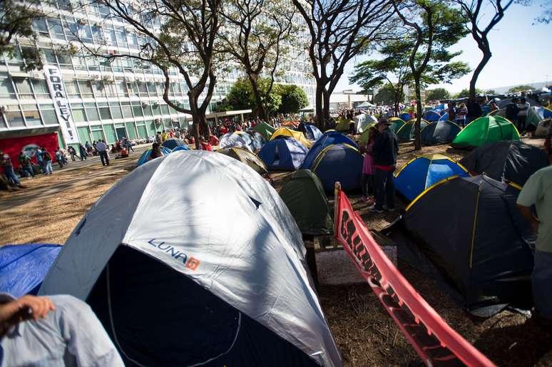 Ocupação na Esplanada