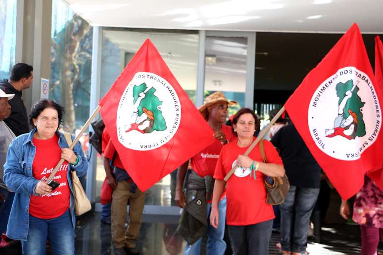 Ato faz parte da Jornada Nacional de Lutas pela Reforma Agrária 