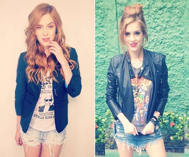 Segundo Sophia, o shorts jeans e a camiseta customizada são peças chaves para ir a um festival de rock