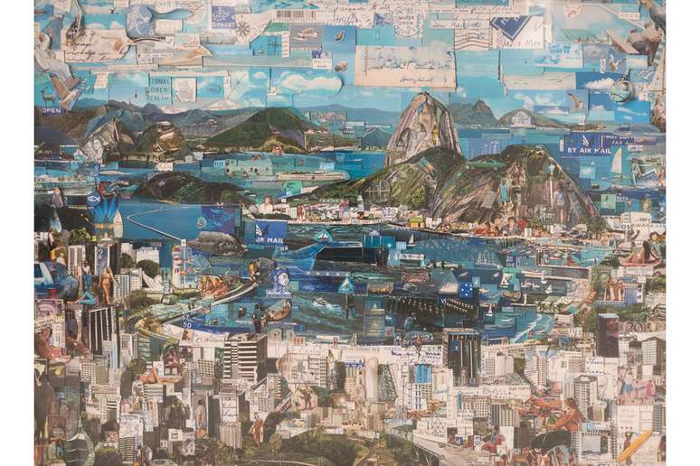 &#034;Rio de Janeiro, Postcard&#034;, de Vik Muniz também está em exibição em Curitiba