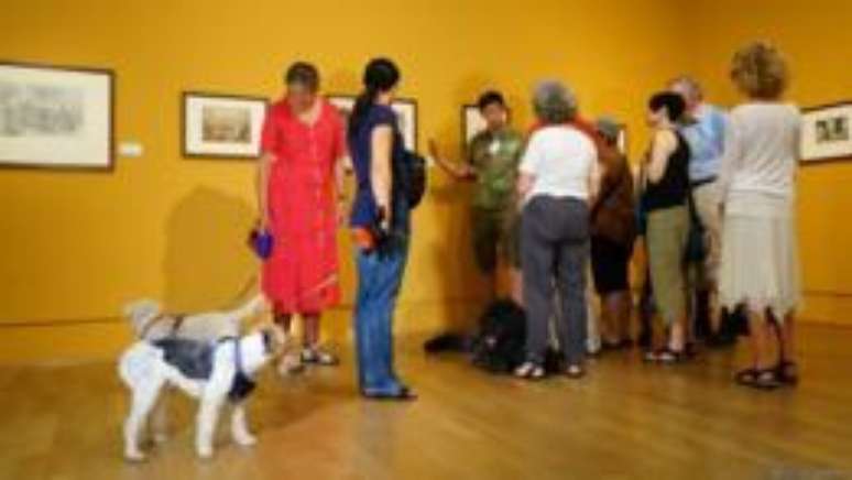Para a exposição, museu selecionou obras sobre a relação emocional entre cachorros e humanos