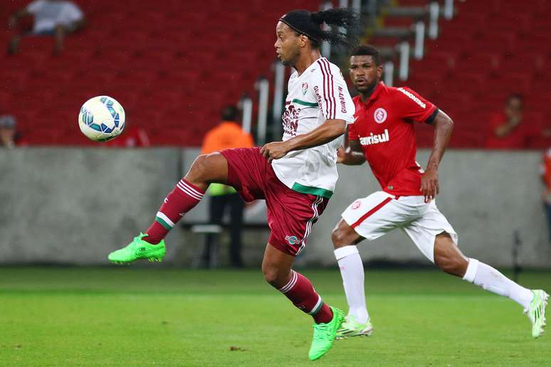 Ronaldinho não conseguiu desequilibrar a partida para o Fluminense