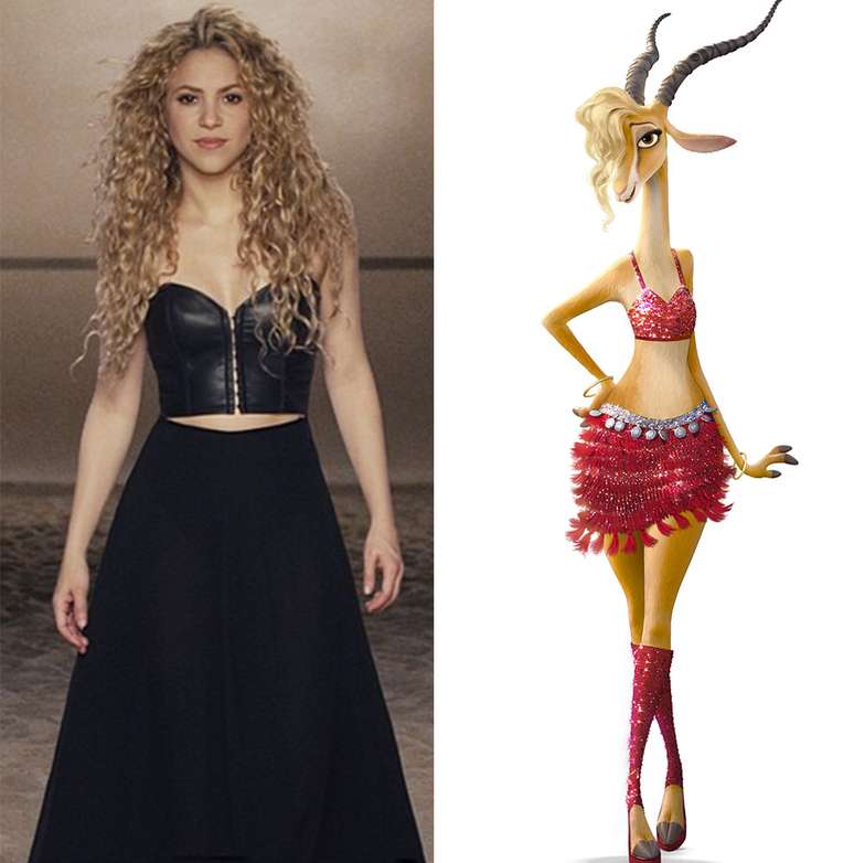 Shakira dublará gazela em &#034;Zootopia&#034;