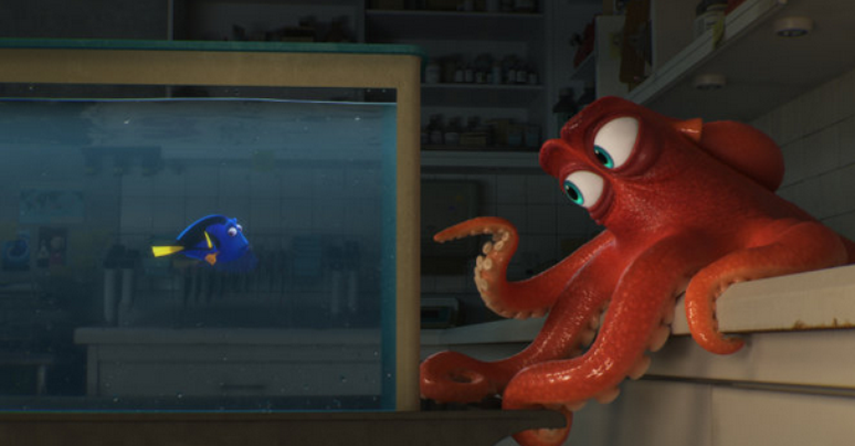 Primeira imagem de uma cena do filme &#034;Procurando Dory&#034;