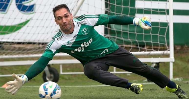 Fernando Prass - goleiro do Palmeiras -