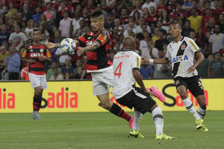 Guerrero voltou a passar em branco em uma partida do Flamengo