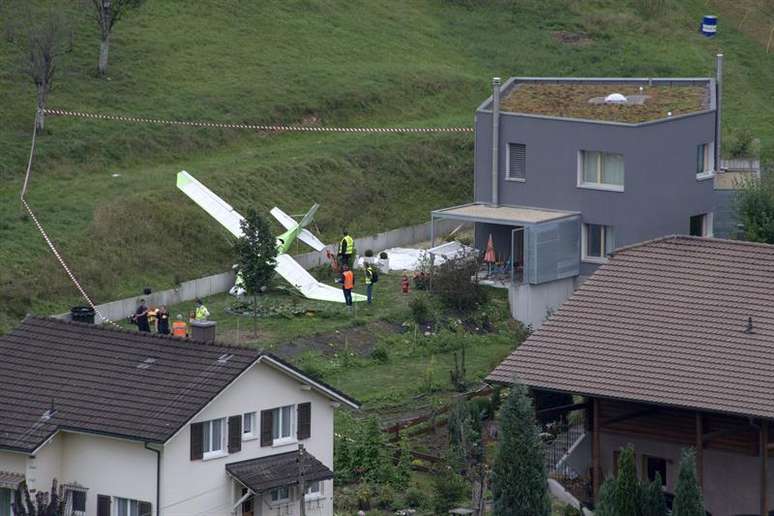 Piloto morre em acidente aéreo na Suíça