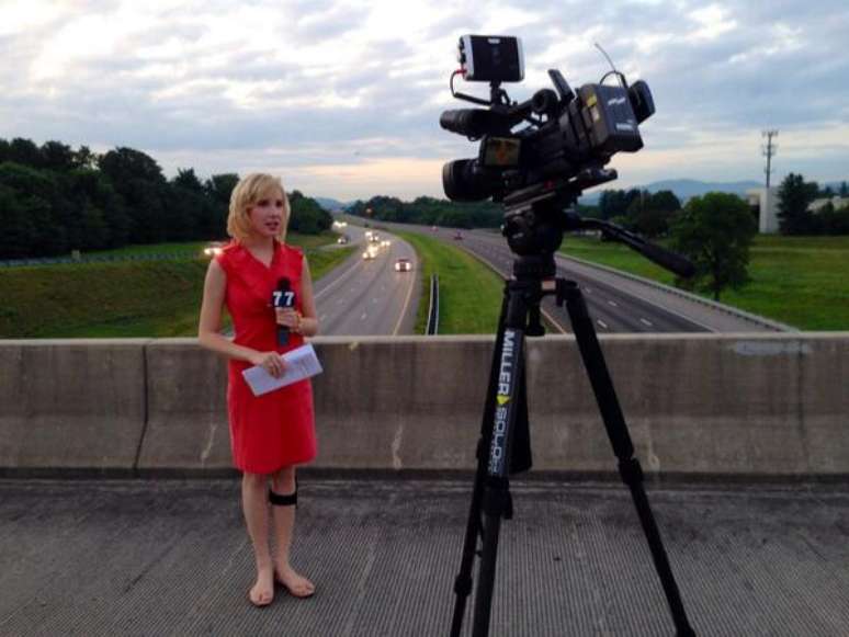 Alison Parker começou na WDBJ-TV como estagiária e posteriormente virou repórter de TV