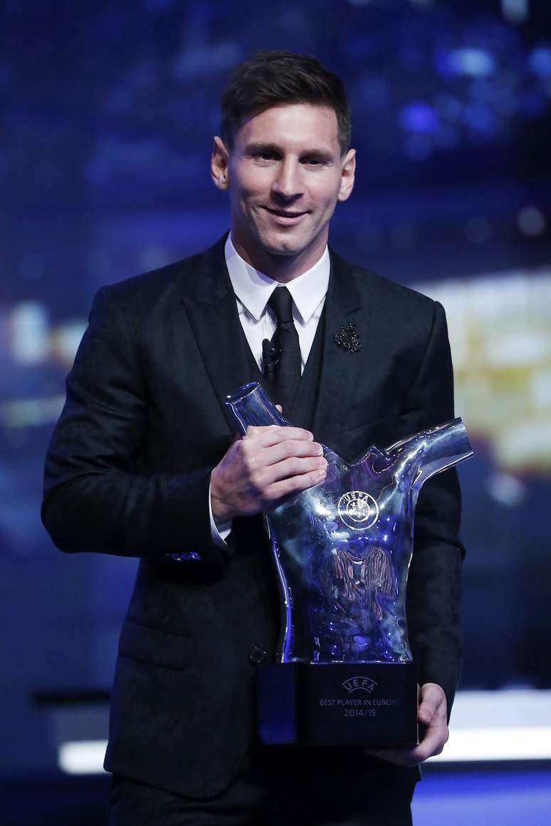Messi ganhou o prêmio de melhor jogador da temporada europeia