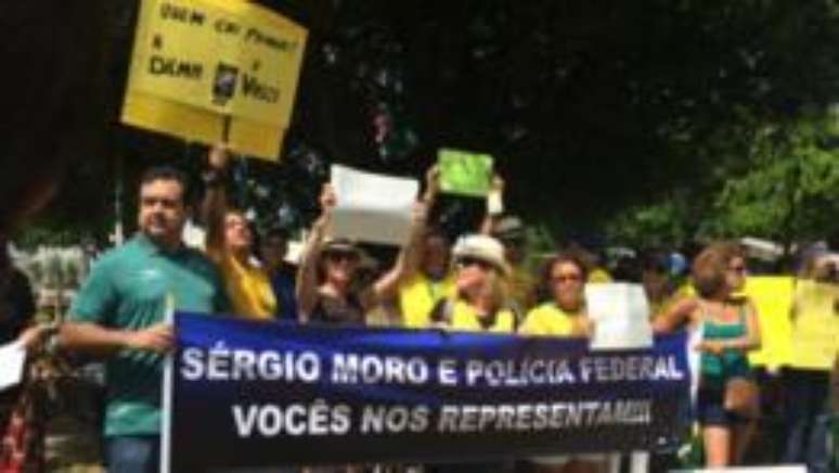 Brasileiros em Miami também fizeram protesto contra Dilma Rousseff no último dia 16 de agosto