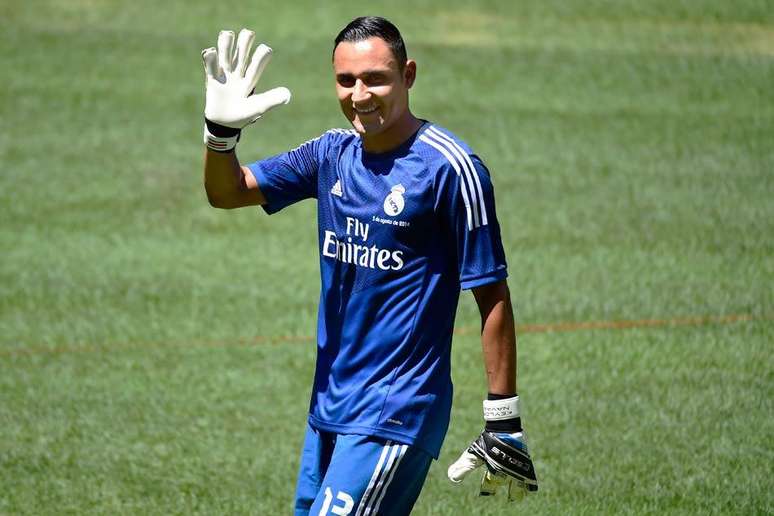 Apresentação de Keylor Navas, no Real Madrid