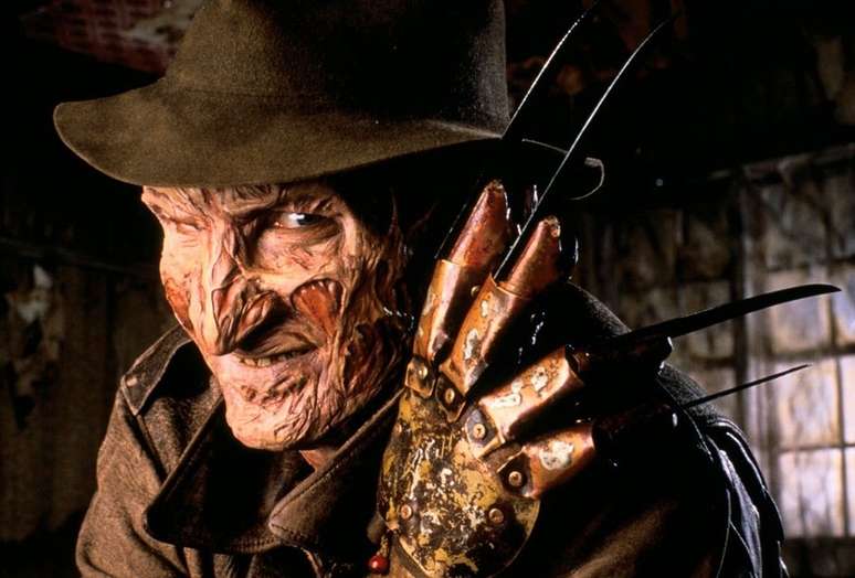 Robert Englund na pele de Freddie Krueger, em 1984