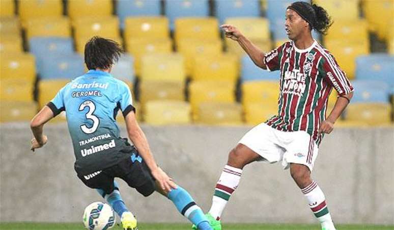 HOME - Fluminense x Grêmio - Campeonato Brasileiro - Ronaldinho Gaúcho e Geromel
