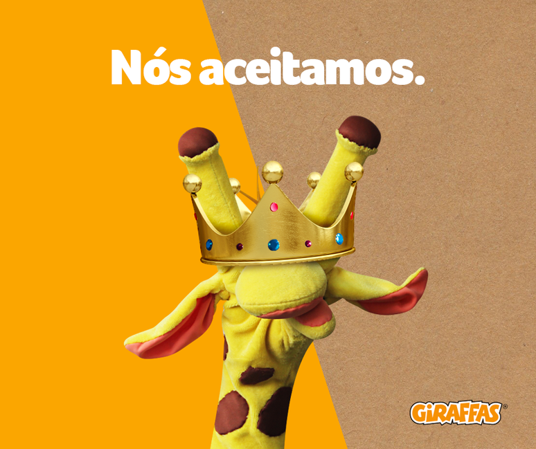 Resposta do Giraffas ao convite feito pelo Burger King ao McDonald&#039;s