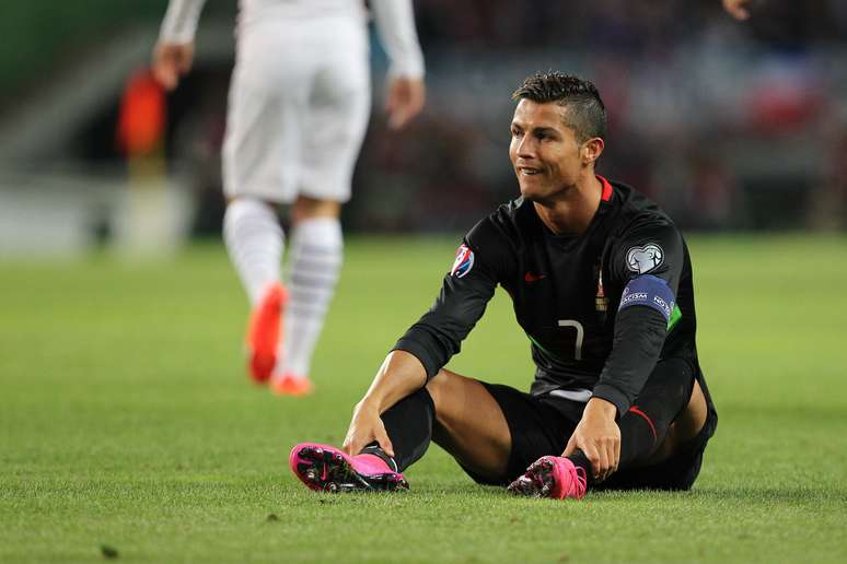 E, Cristiano Ronaldo... n&atilde;o deu ...