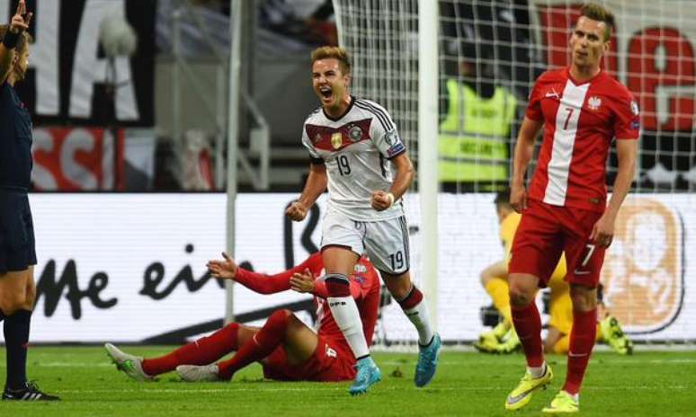 Gotze marcou o segundo gol da Alemanha