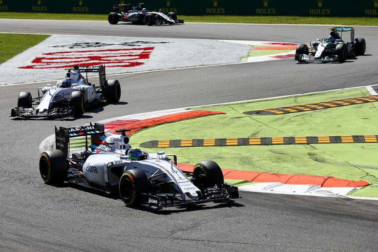 Felipe Massa (Williams) conquistou o terceiro lugar no pódio