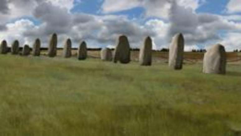 Simulação mostra como seria monumento "Super -Henge"