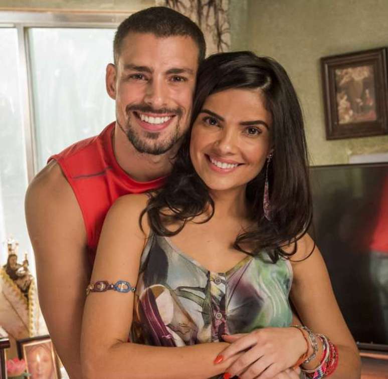 Juliano (Cau&atilde; Reymond) e T&oacute;ia (Vanessa Gi&aacute;como). (Foto: Jo&atilde;o Cotta/TV Globo)