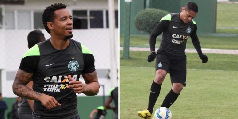 Rosei e Helder, respectivamente, foram afastados do elenco do Coritiba em agosto