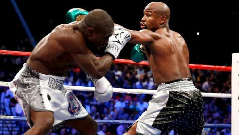 Floyd Mayweather em sua última luta