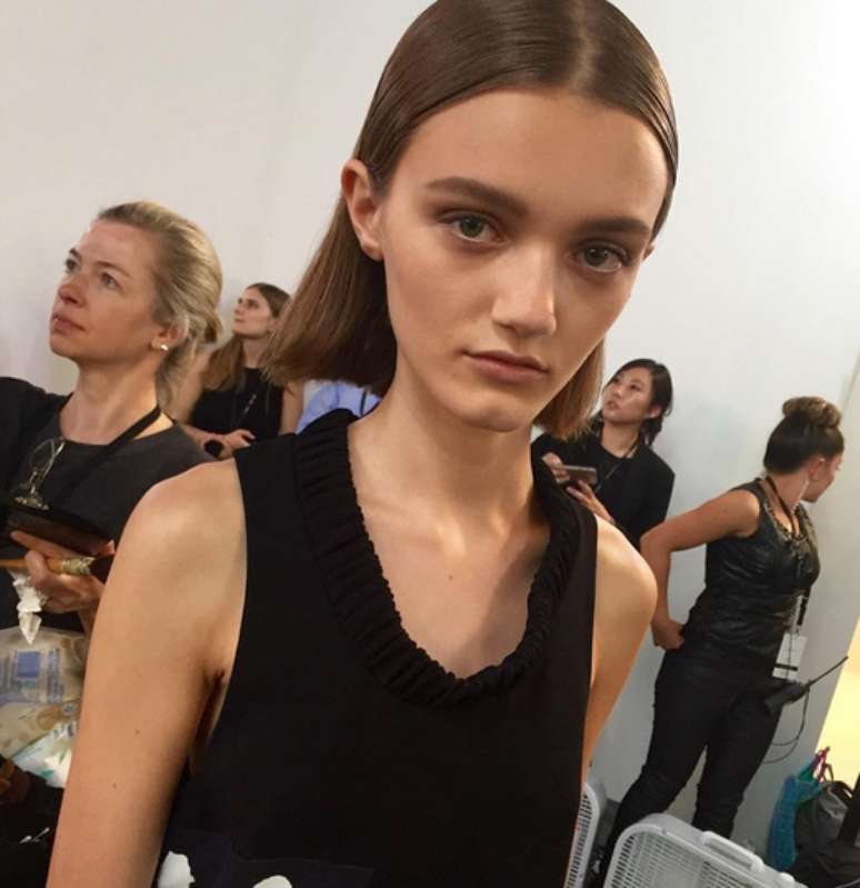 Peyton Knight, de 17 anos, foi um dos alvos das cr&iacute;ticas nas redes sociais: &ldquo;desculpe, Victoria, mas ela &eacute; muito menina e muito magra. Voc&ecirc; est&aacute; enviando mensagem errada para essas meninas&rdquo;, afirmou outra