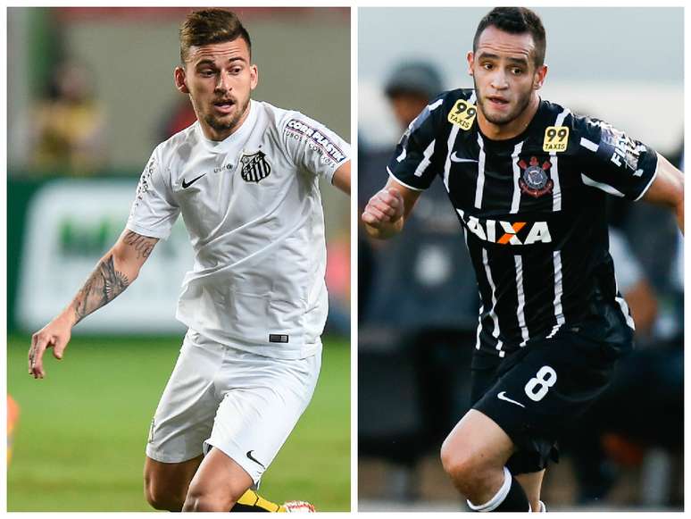 Meias do Santos e do Corinthians vivem grande fase em suas carreiras e s&atilde;o alguns da minoria de jogadores convocados que atuam no Brasil